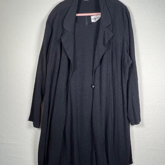 Alix Taylor Womens CottageCore 2 pc. Business Dress Suit Plus Size 24 Vintage - Picture 4 of 8